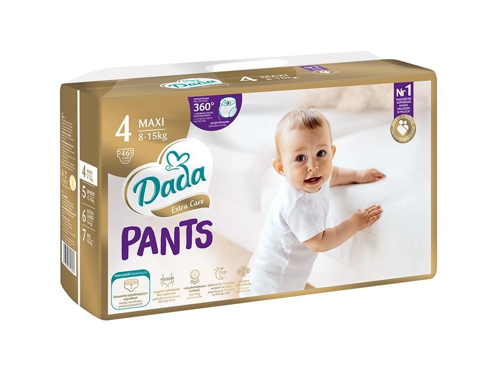 Dada extra care PANTS 4, 8-15kg, 46ks